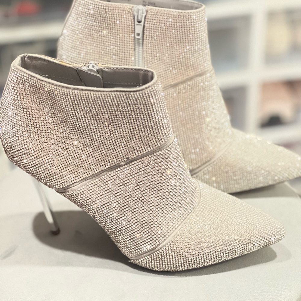 Steve Madden rhinestone boots
